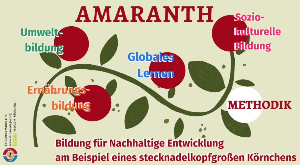 Das Amaranth-Workshopkonzept: Bildung für Nachhaltige Entwicklung am Beispiel eines stecknadelkopfgroßen Körnchens